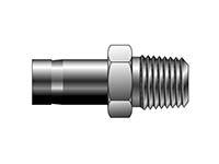 A-LOK Inch Tube NPT Tube End Male Adapter - MA N